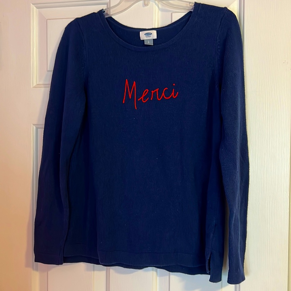 Pullover sweater Merci old navy